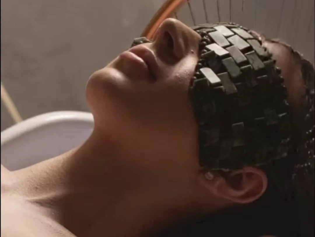 Japanese head spa ritual with jade eye mask in Melbourne CBD
