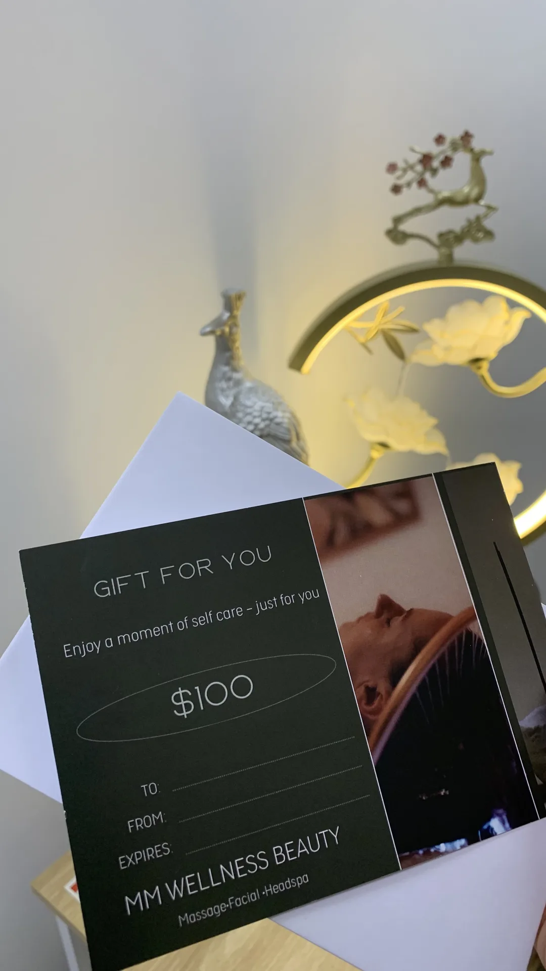MM Wellness Beauty gift voucher, Melbourne CBD day spa